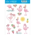 ADESIVO DECORADO LITOARTE DIVERSOS REF. ADL MOD. FLAMINGOS 1
