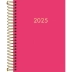 AGENDA NAPOLI ESPIRALADA FEMININA MOD. ANO 2025 PINK
