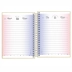 AGENDA SHINE TILIBRA ESPIRAL REF. 354864 MOD. ANO 2025 DOURADA