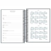 AGENDA SPICE CORES TILIBRA ESPIRAL REF. 354953 MOD. ANO 2025 CINZA