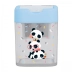 APONTADOR COM DEPOSITO 2 FUROS TILIBRA PANDA SORTIDOS REF. 346489