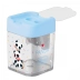 APONTADOR COM DEPOSITO 2 FUROS TILIBRA PANDA SORTIDOS REF. 346489