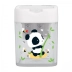 APONTADOR COM DEPOSITO 2 FUROS TILIBRA PANDA SORTIDOS REF. 346489