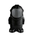 APONTADOR COM DEPOSITO 2 FUROS TRIS + BORRACHA ASTRO REF. 903259 COR PRETO