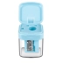 APONTADOR COM DEPOSITO 1 FURO FABER MINIBOX TONS PASTEL COR AZUL