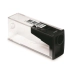 APONTADOR COM DEPOSITO 1 FURO FABER TRANSPARENTE COR PRETO