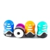 APONTADOR COM DEPOSITO 1 FURO MAPED CLEAN GRIP