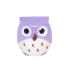 APONTADOR COM DEPOSITO 1 FURO MOLIN 3D CORUJA COR ROXO