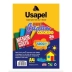 BLOCO A4 CRIATIVO 120G USAPEL 24FLS 8 CORES REF. UP25062