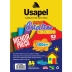BLOCO A4 CRIATIVO 180G USAPEL 32FLS 8 CORES REF. 25091