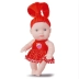 BONECA SID-NYL PEKENEKAS CHEIROSINHAS REF. 880. MOD. MORANGO