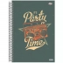 CADERNO 1 MATERIA CPD BOM D+ 80FLS SD REF. 10146 CAPA ITS PARTY TIME