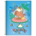 CADERNO 1 MATERIA CPD CAPYCLUB CAPIVARA 80FLS REF. 359203 CAPA AZUL