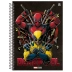 CADERNO 1 MATERIA CPD DEADPOOL 80FLS REF. 10288 MOD. MODELO 3