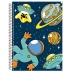CADERNO 1 MATERIA CPD KBOM 96FLS REF. 10151 CAPA ESPACO