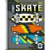 CADERNO 1 MATERIA CPD PEPPER MASCULINO 80FLS CAPA SKATE