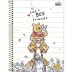 CADERNO 1 MATERIA CPD POOH 80FLS CAPA LET´S BEE FRIENDS