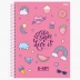 CADERNO 1 MATERIA CPD BE HAPPY 80FLS REF. 10220 CAPA LIVE IS SHORT LIVE IT