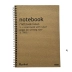 CADERNO 1 MATERIA CPD PAPER KRAFT 80FLS SD REF. 10253 CAPA NOTEBOOK