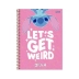 CADERNO 1 MATERIA CPD STITCH 80FLS FORONI REF. 6523 CAPA LETS GET WEIRD