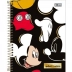 CADERNO 10 MATERIAS CPD COLEGIAL MICKEY 160FLS CAPA PARTES DO MICKEY