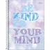 CADERNO 10 MATERIAS CPD GOOD VIBES 160FLS CAPA BE KIND TO YOUR MIND
