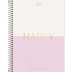 CADERNO 10 MATERIAS CPD HAPPY 160FLS CAPA THERES A LOT OF LOVE HERE