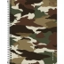 CADERNO 10 MATERIAS CPD HIDE 160FLS CAPA MILITAR