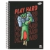 CADERNO 10 MATERIAS CPD KBOM 200FLS REF. 10152 CAPA PLAY HARD