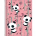 CADERNO 10 MATERIAS CPD LOVELY FRIEND REF. 304808 CAPA ROSA