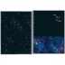 CADERNO 10 MATERIAS CPD MAGIC UNIVERSO 160FLS CAPA ITS WRITTEN THE STARS