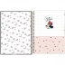 CADERNO 10 MATERIAS CPD MINNIE 160FLS CAPA ABSOLUTELY  FABULOUS