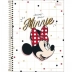 CADERNO 10 MATERIAS CPD MINNIE 160FLS CAPA ABSOLUTELY  FABULOUS