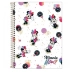 CADERNO 10 MATERIAS CPD MINNIE 160FLS CAPA MINNIE MOUSE