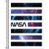 CADERNO 10 MATERIAS CPD NASA 160FLS CAPA BRANCO