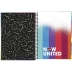 CADERNO 10 MATERIAS CPD NOW UNITED 160FLS CAPA CIRCULOS INTEGRANTES