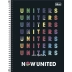 CADERNO 10 MATERIAS CPD NOW UNITED 160FLS CAPA UNITERS