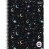 CADERNO 10 MATERIAS CPD PEPPER FEMININO 160FLS CAPA PRETO