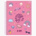 CADERNO 10 MATERIAS CPD BE HAPPY 160FLS REF. 10221 CAPA LIVE IS SHORT LIVE IT