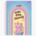 CADERNO 10 MATERIAS CPD BE HAPPY 160FLS REF. 10221 CAPA MAKE TODAY AMAZING