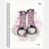 CADERNO 10 MATERIAS CPD BOM D+ 160FLS REF. 10142 CAPA FASHION GIRL