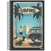 CADERNO 10 MATERIAS CPD BOM D+ 160FLS REF. 10147 CAPA SURFING SCHOOL