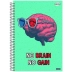 CADERNO 10 MATERIAS CPD KBOM 200FLS REF. 10152 CAPA NO BRAIN NO GAIN