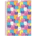 CADERNO 10 MATERIAS CPD LOVE 160FLS REF. 10208 CAPA GATINHOS