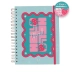 CADERNO 10 MATERIAS CPD SMART DAC HELLO AZUL CAPA COM AROMA REF. 4484