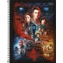 CADERNO 10 MATERIAS CPD STRANGER THINGS 160FLS CAPA MODELO 4