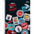 CADERNO 10 MATERIAS CPD CONNECT COCA MASCULINO 160FLS REF. 349861 CAPA HAVE A COKE AND A SMILE