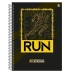 CADERNO 15 MATERIAS CPD BE STRONG 240FLS REF. 10235 CAPA RUN