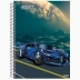 CADERNO 15 MATERIAS CPD SILVER 240FLS REF. 10166 CAPA MODELO 1