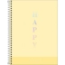 CADERNO 16 MATERIAS CPD HAPPY 256FLS CAPA SELF LOVE AM